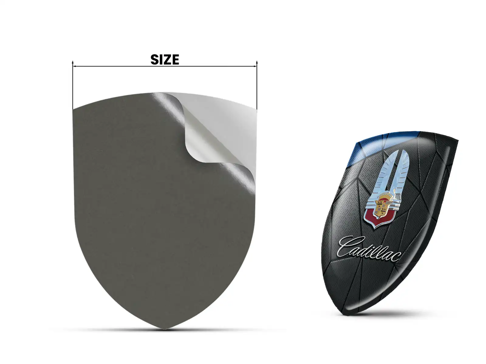 Cadillac Autocollants Logo Affaires Sport Qualité Max
